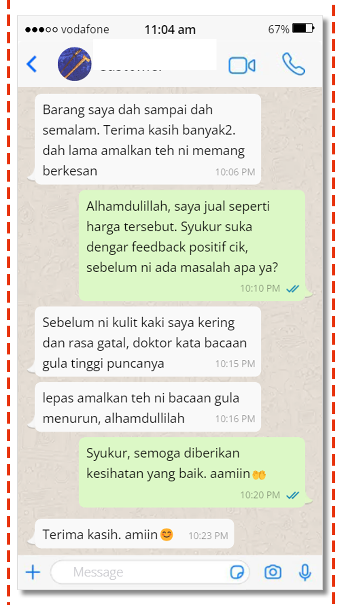 TESTIMONI WA 4